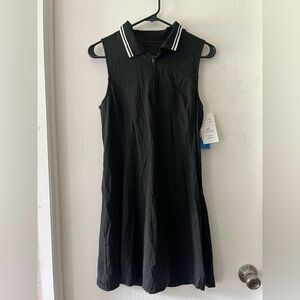 Ewedoos Black Sleeveless Polo Tennis